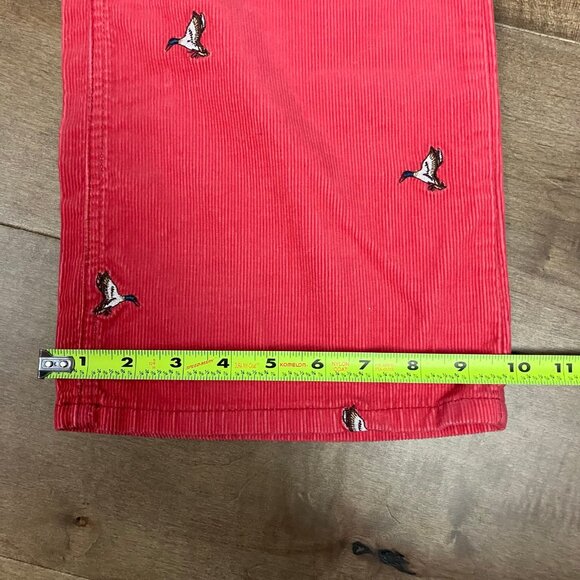 L.L. Bean Women’s Size 14 Reg Straight Pink Corduroy Pants Embroidered Ducks NWT - Picture 12 of 12
